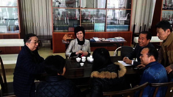 吴其萃董事长拜访泉州海交馆领导