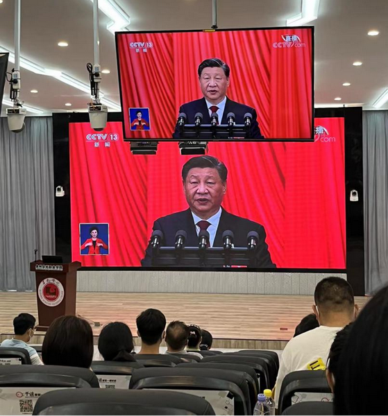 泉州华光职业学院师生热议党的二十大报告(三)