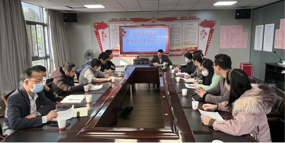 我校召开党委书记调研职能部门工作座谈会