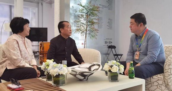 吴其萃理事长再访凤凰卫视北京总部