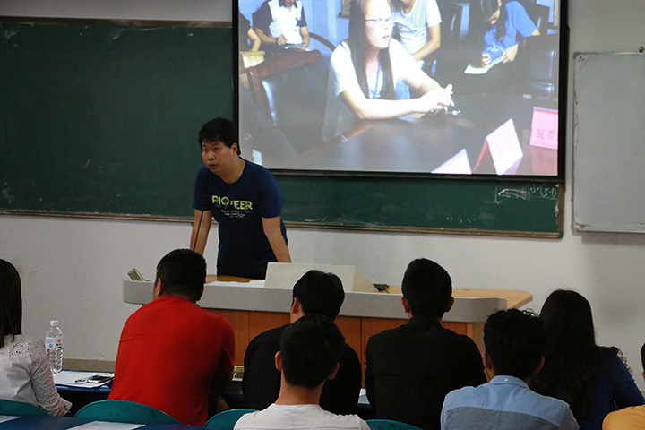 我院召开第13届学生会主席团竞选大会