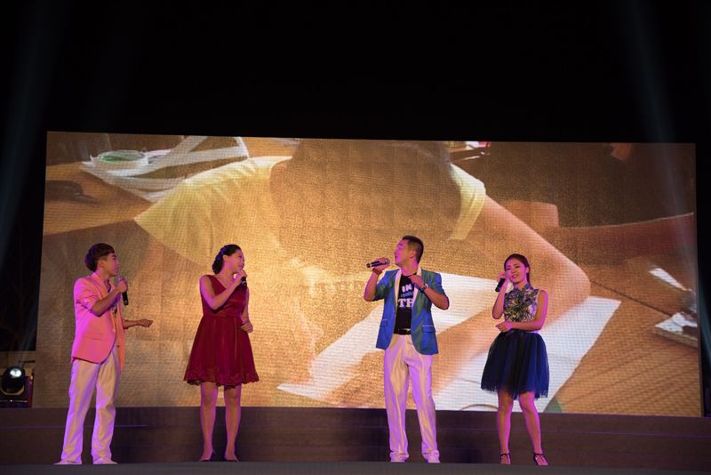 我校师生代表参演海上丝绸之路艺术公园·亚洲园开园晚会