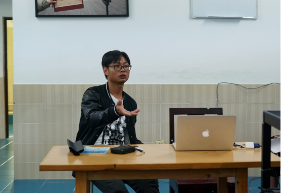 参与吴宇森导演的《太平轮》拍摄 09级影视班校友 来院进行讲座