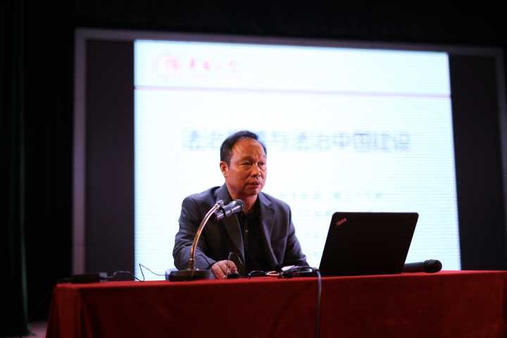 华侨大学法学院院长许少波来校开展法治讲座