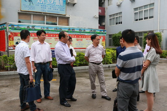 市委组织部副部长杨远志一行莅校调研