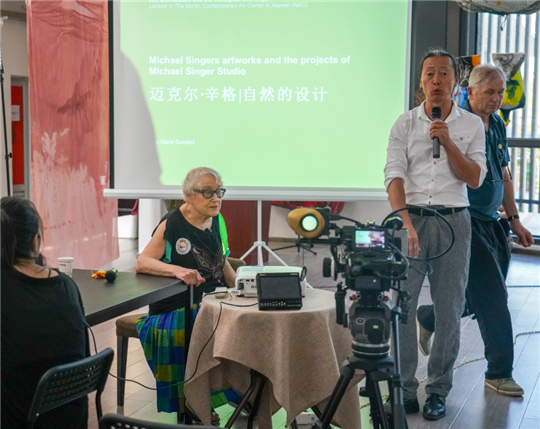 我校董事长吴其萃参加“厦门·北欧当代艺术展”开幕式