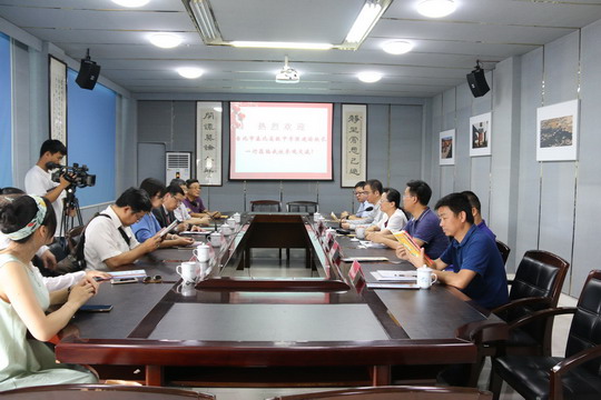 台湾泰北高级中学校长陈建佑一行来校参访