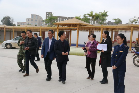 泉州市台商区管委会副主任赖丽水一行莅校指导