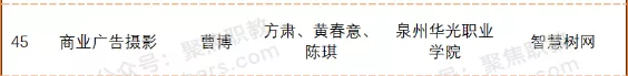 我校《商业广告摄影》入围2020年国家精品在线开放课程（高职）名单