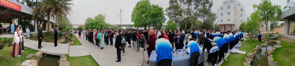 致敬中国共产党百年华诞丨诵写红色经典诗词,弘扬优秀传统文化 ——第五届书香校园读书节之“曲水流觞”活动隆重举行